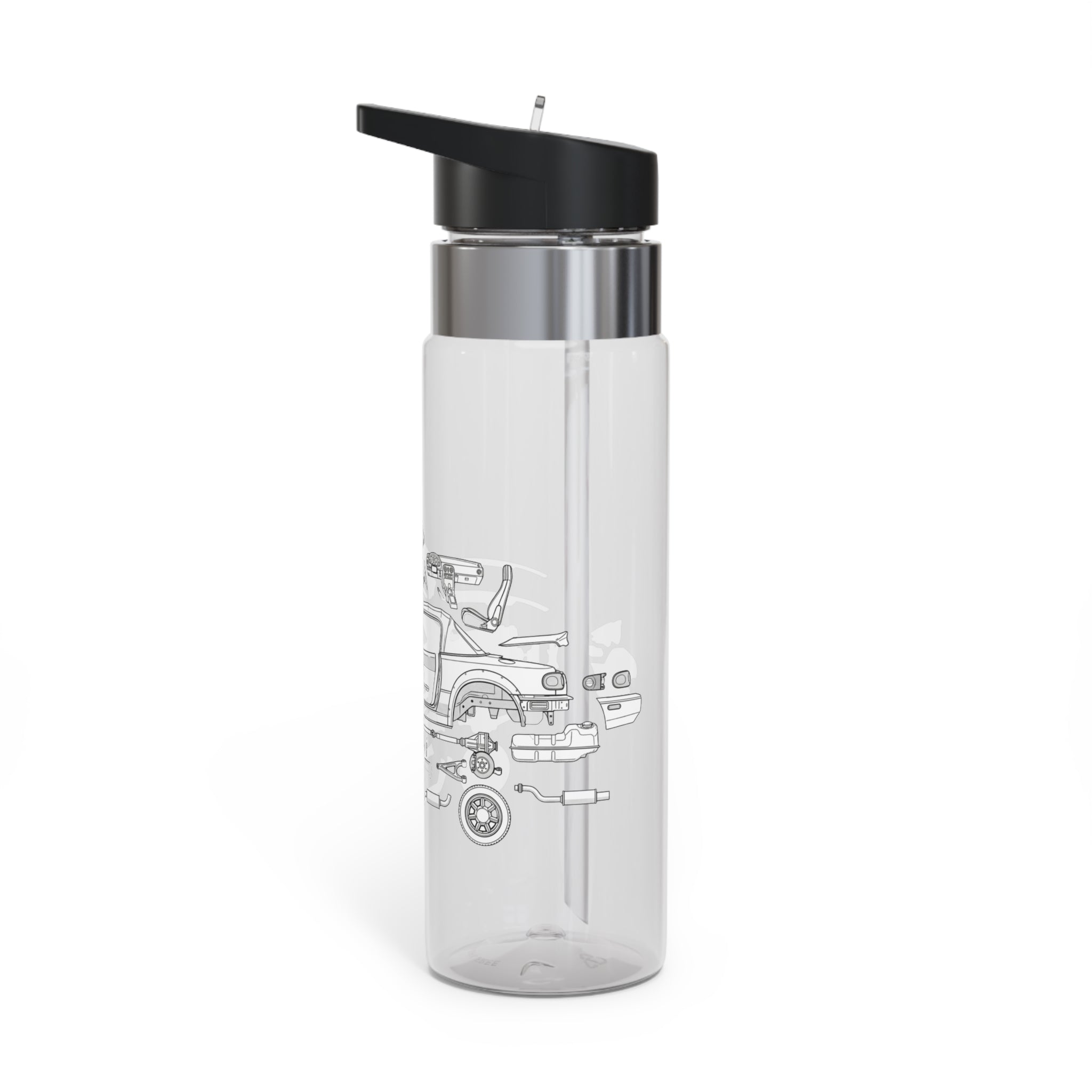 EXPLODED MX-5 20z WATER BOTTLE
