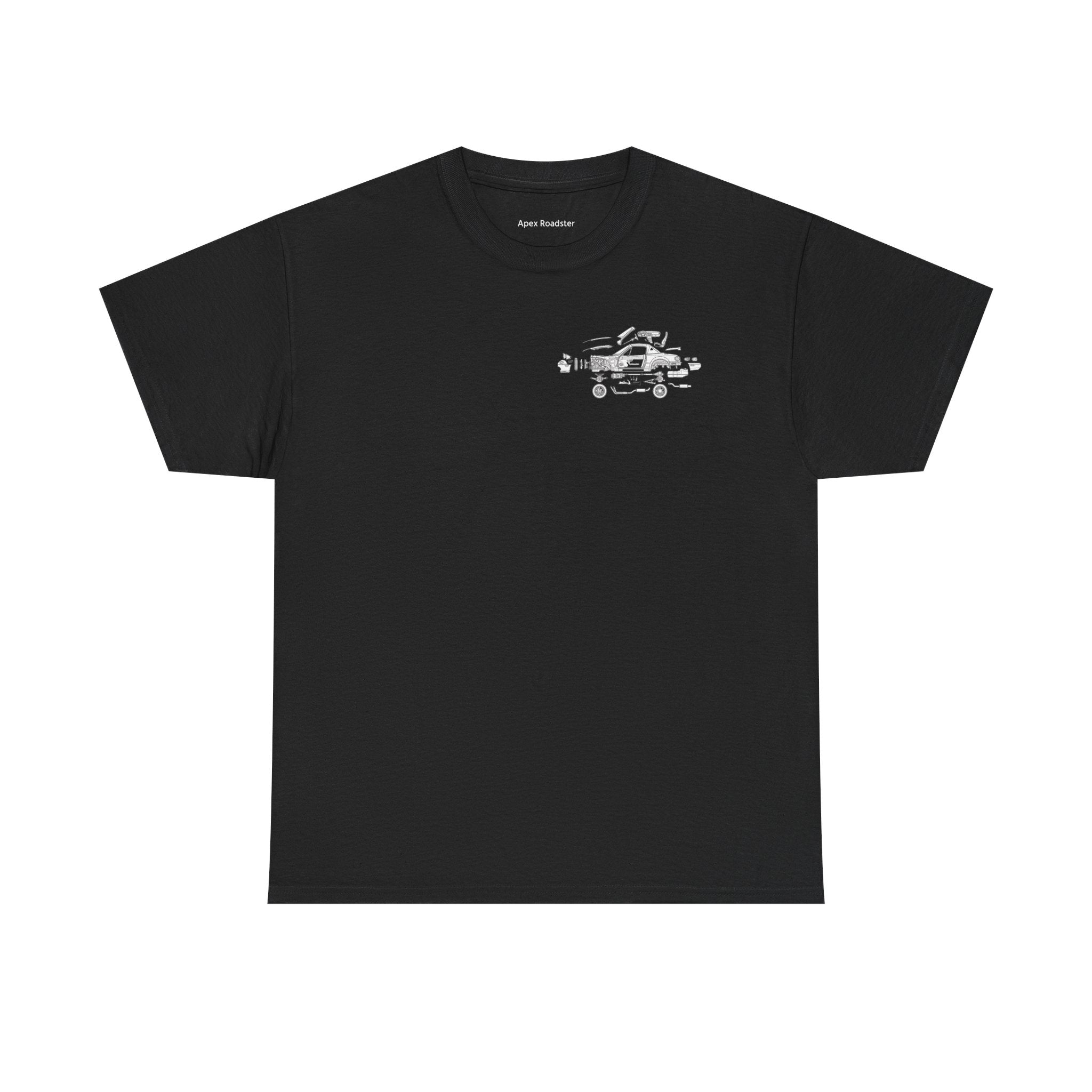 Mazda MX-5 Exploded Diagram T-Shirt