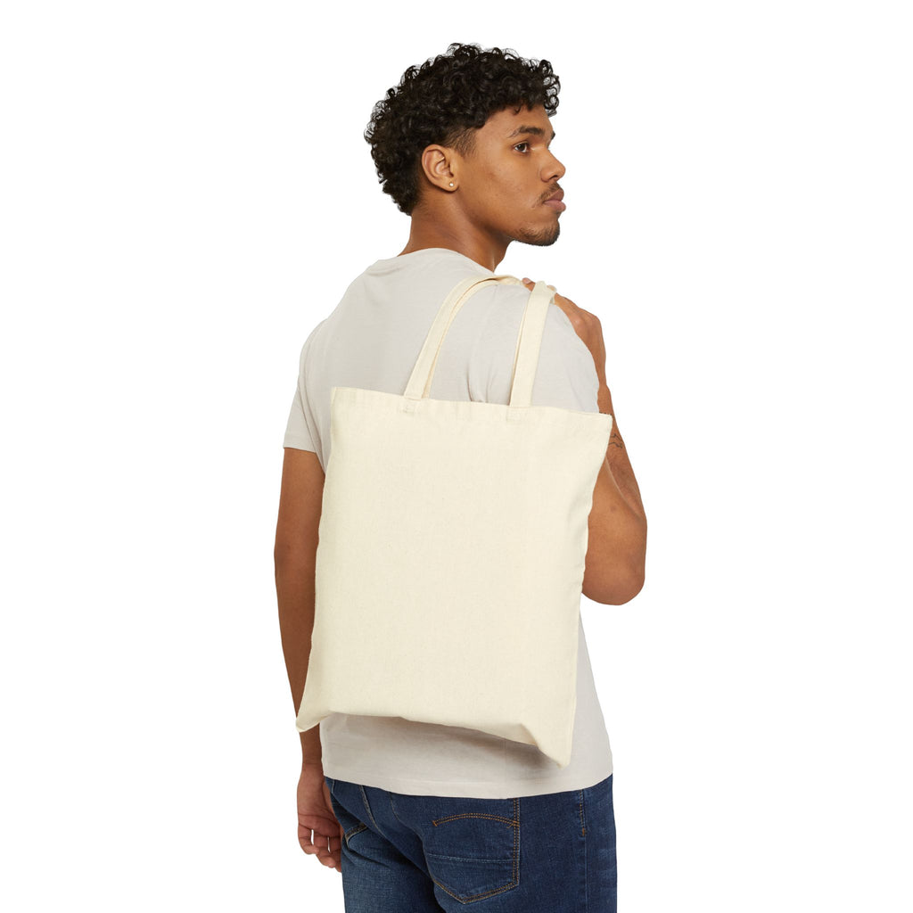 Winking Canvas Tote Bag