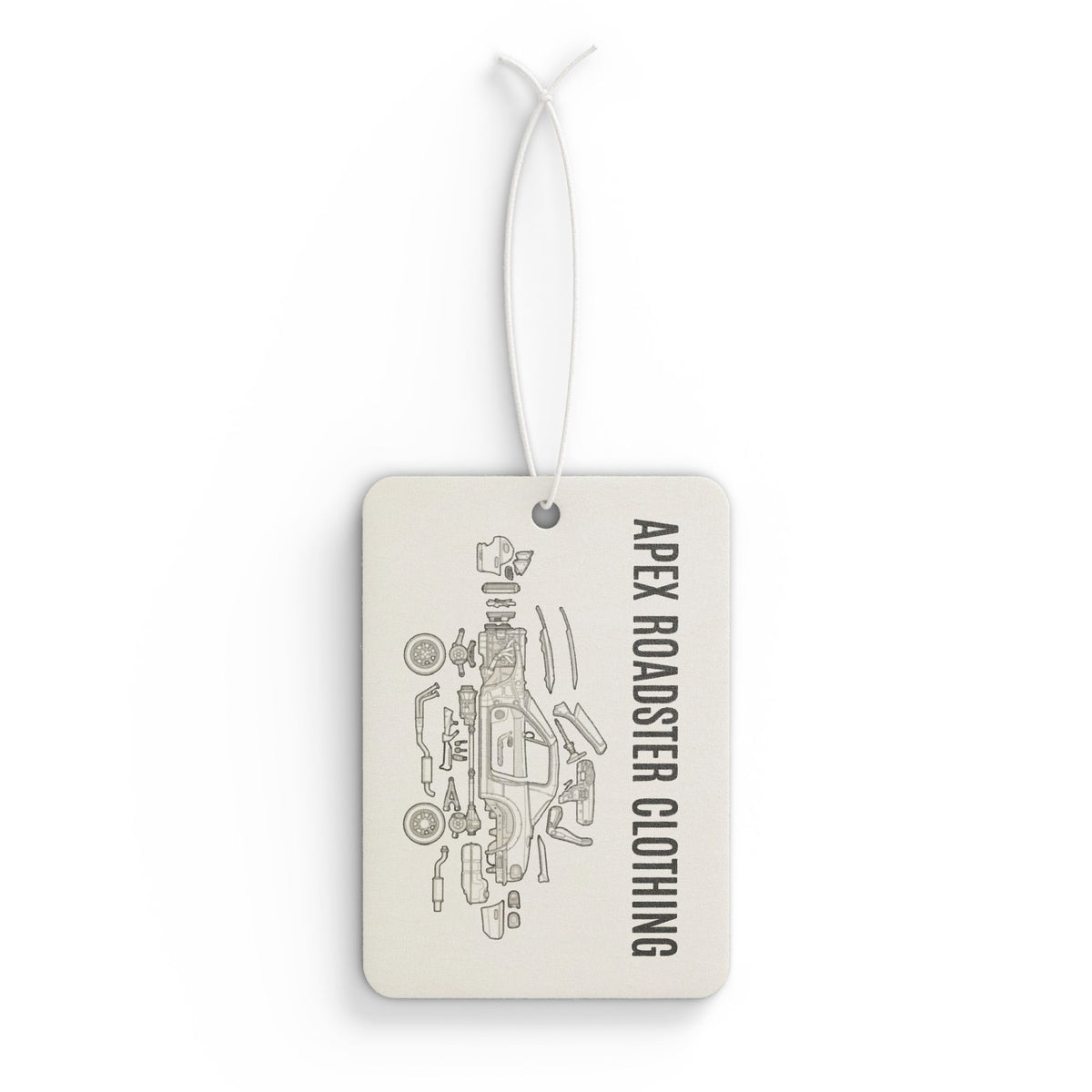 Exploded Roadster Air Freshener
