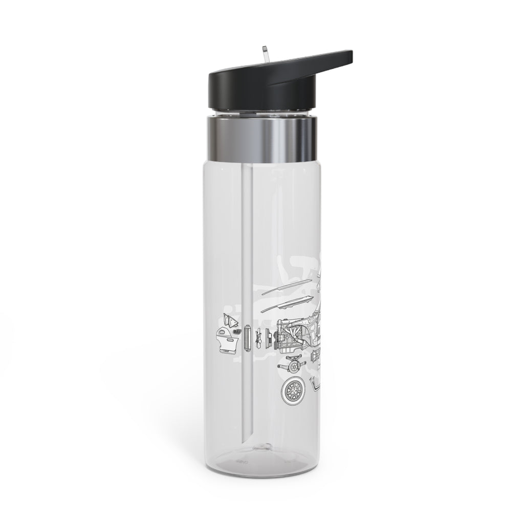 EXPLODED MX-5 20z WATER BOTTLE