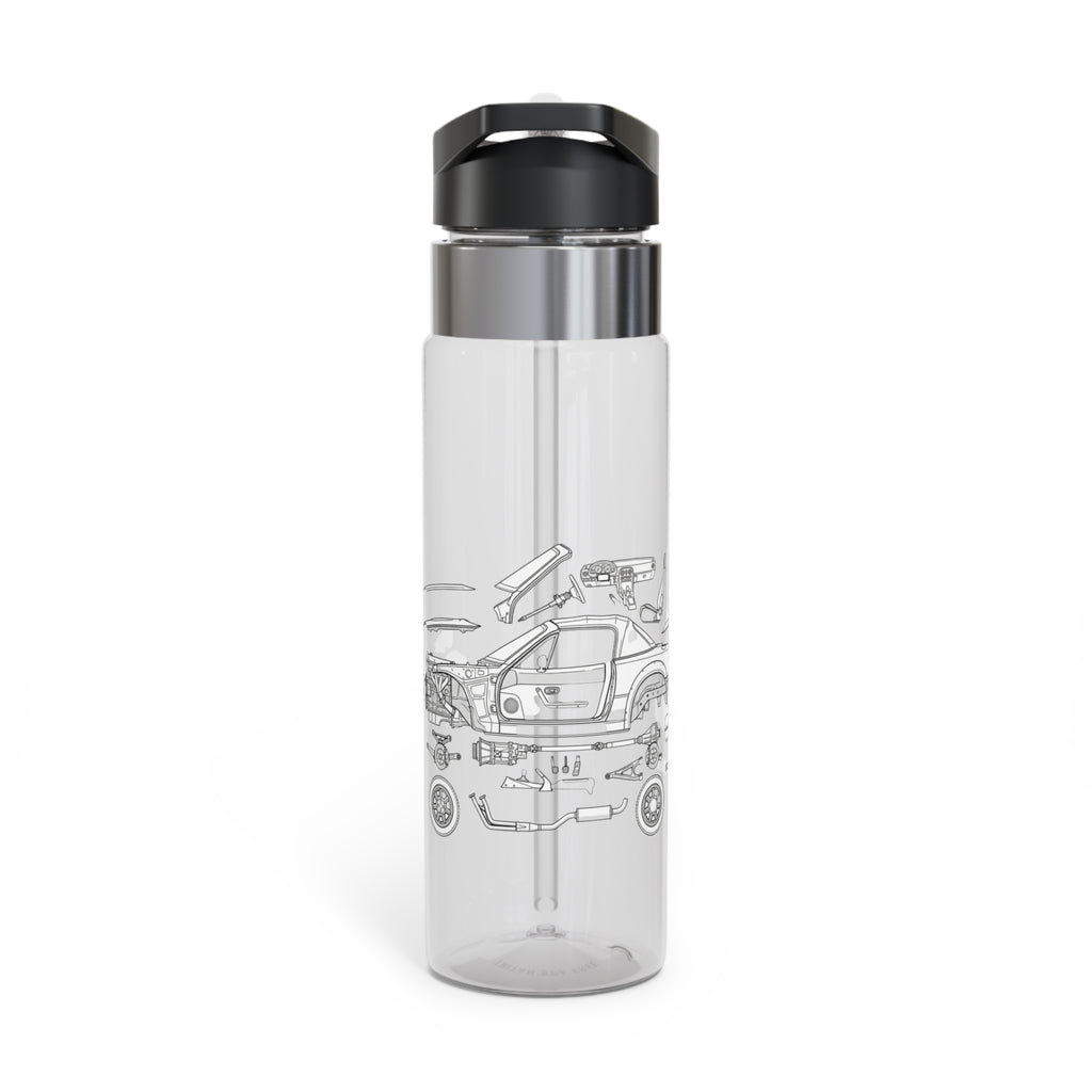 EXPLODED MX-5 20z WATER BOTTLE