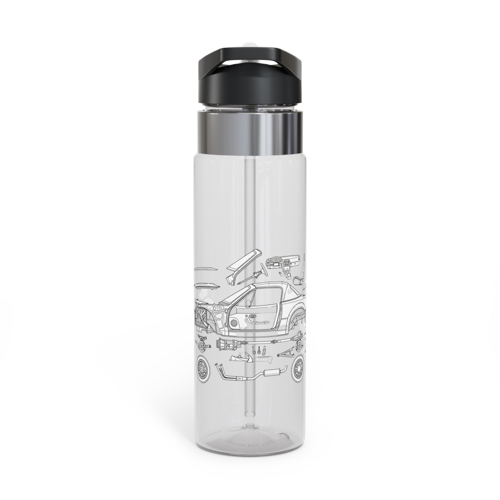 EXPLODED MX-5 20z WATER BOTTLE